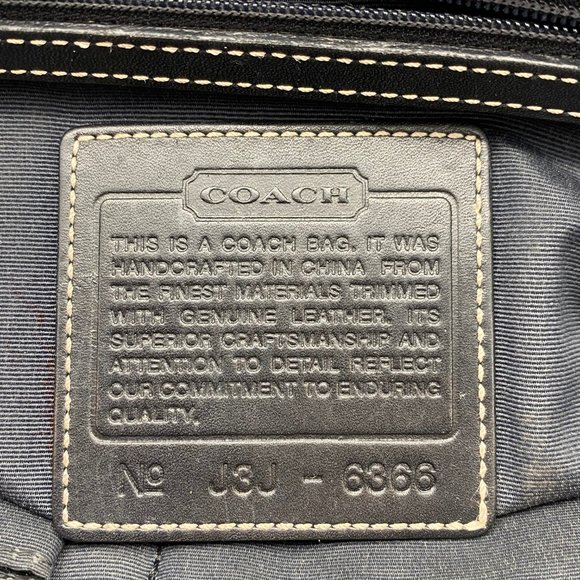 Coach Signature Carryall Hand bag 6366 - Picture 9 of 16